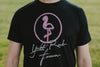NEW! - Flamingo Black Tee